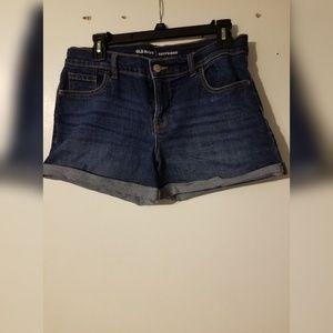 Old Navy boyfriend style denim shorts